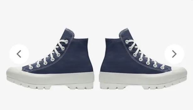 Converse Navy Blue Lugged