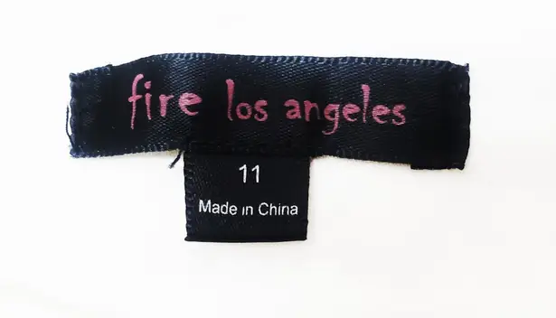 Fire Los Angeles White Jeans