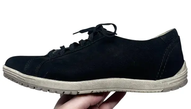 Dansko “Leela” Waterproof Black Nubuck Leather Sneaker Women’s EU 42/US 11.5-12