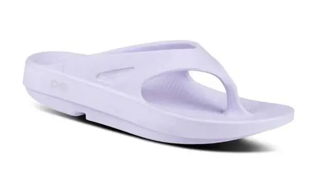 OOFOS women’s lavender OOriginal Thong Sandal Size EU 43 Purple