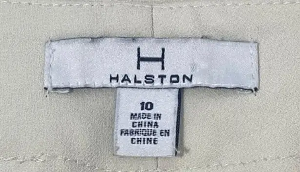 H by Halston white Polyester Dress Pants women sz 10