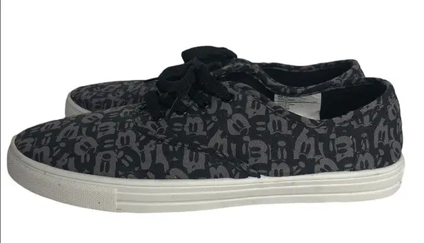 Disney  Mickey Mouse Canvas Fashion Sneakers Casual Tennis Shoes size 10