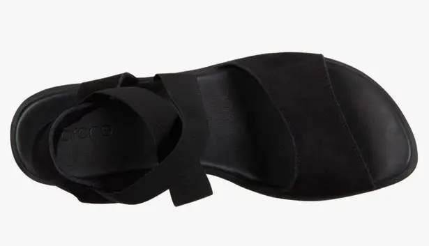 Arche | Arche Satia Noir 38 Black Adventure Sandals with Contoured Footbed 7