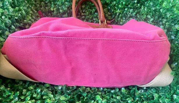 Dooney & Bourke Y2k Hot Pink  Canvas Satchel bag