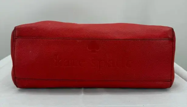 Kate Spade New York Quinn Villa Avenue Leather Shoulder Bag Red