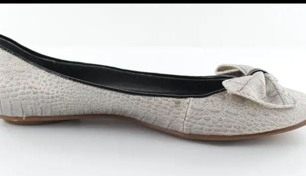 Carlos Santana Crush Gray Ballet Flats Womens 8 M