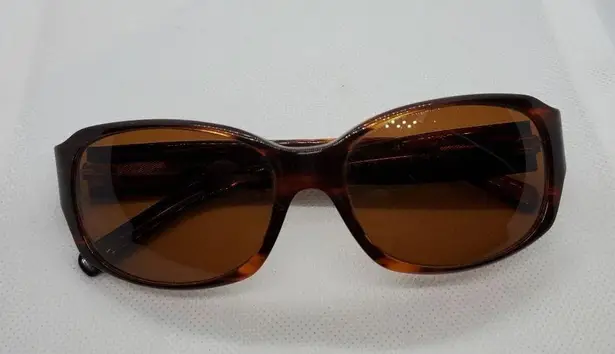 Anne Klein Ann Klein Brown Tortoiseshell Sunglasses, Case, & Dust Bag