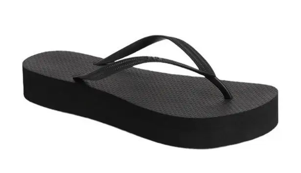 Gap Platform Flip Flops Black Size 10