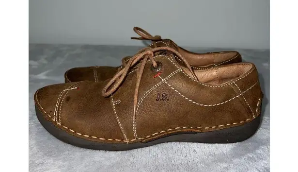 Josef Seibel Fergey Women’s Chestnut Comfort Lace Up Oxford 36 Brown Size 6