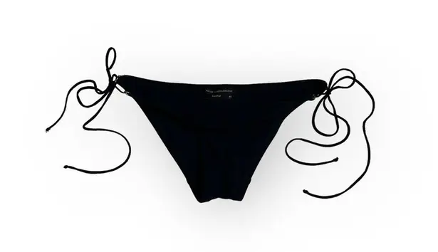 new Kiki de Montparnasse ♕ Side Tie Swim Briefs String Bikini Bottoms ♕ Black XS