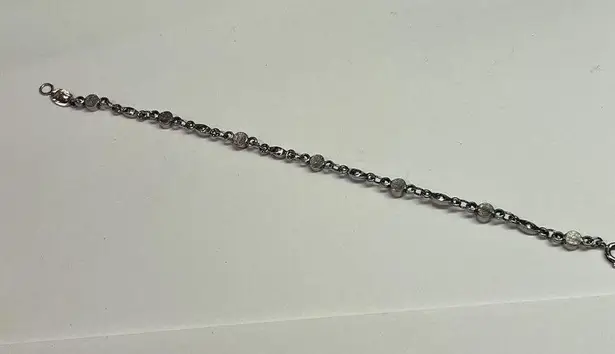 CRAZY HORSE Signed CH ( by Liz Claiborne) Aurora Borealis Rhinestone Bracelet