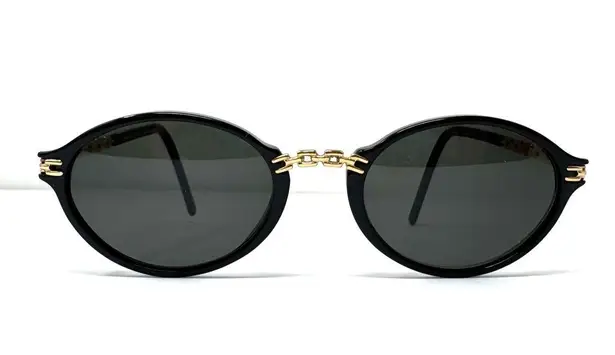 CHRISTIAN ROTH vintage sunglasses, circa 1990s, made in Italy Black