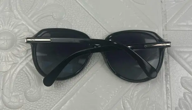 Dolce & Gabbana Vintage Oversized Black Sunglasses