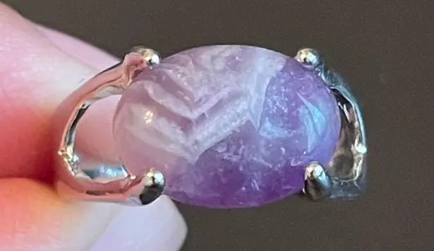 Amethyst Purple ring size 8.5