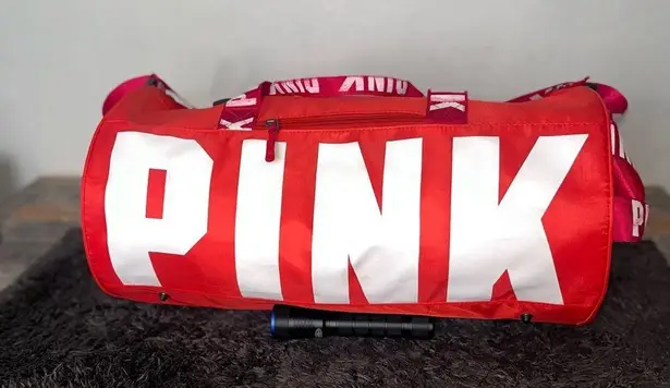 Perfect Duffel Bag with Carry Strap (Picante Red) Red