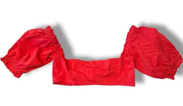 We Wore What Coco Top in Ruby size XL