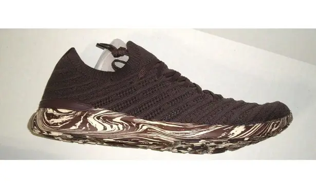 APL $270 Womens 11 Techloom Wave Chocolate Dark Brown Marble Sneakers Shoes Pris
