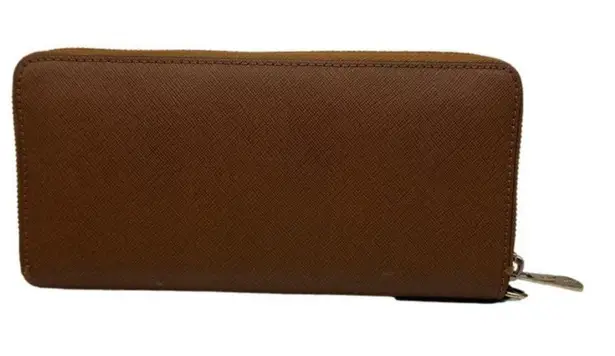 Michael Kors  Brown Zip Around Wallet