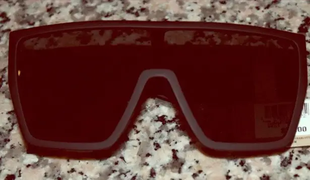 Matte oversize sunglasses Black