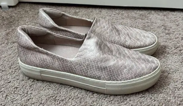 JSlides J/Slides Metallic Pink Snakeskin Slide On 10 - Image 5