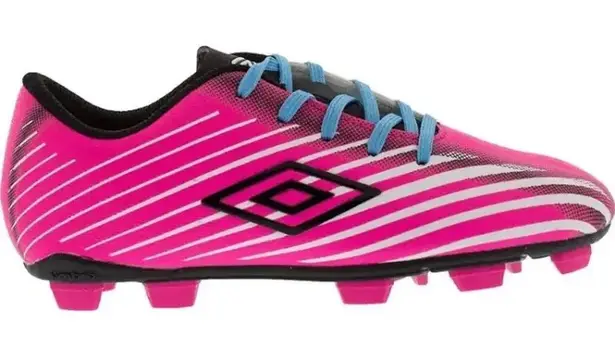 Umbro Women's Size 5 Arturo 2.0 Pink/Black Soccer Cleats