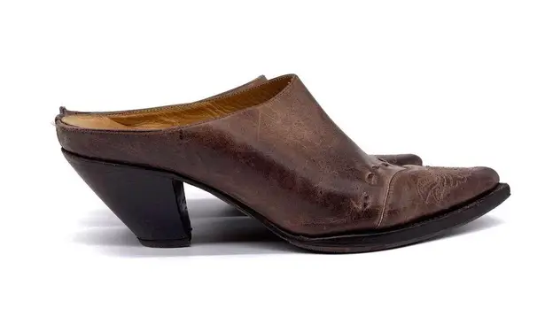 Charlie 1 Horse Cowboy Mules Brown Leather 10B