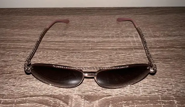 Roberto Cavalli New Hoedus 899S Rose Gold Aviator Sunglasses 59mm