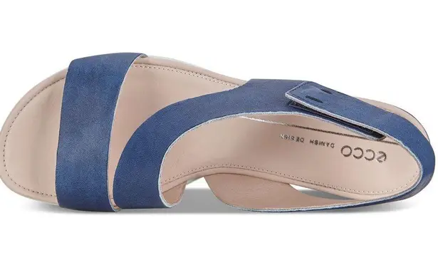 Ecco  Touch Sandal Indigo Leather, Size EU 41 | US 10-10.5 New in Box Retail $150