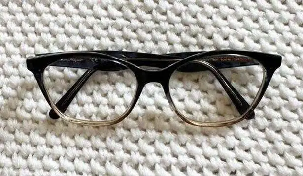 Salvatore Ferragamo SF2873 Blue Black Tan Gradient Eyeglasses 53 16 140