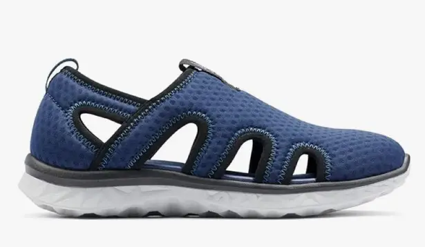 G.H. Bass &Co. BASS OUTDOOR Women's Vented Mesh Water Shoes – Pull-on Trail Sneakers Hiking Size 8.5 NWB