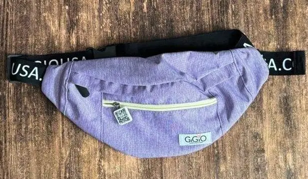 Gigio Adults Belt Bag Fanny Pack in Purple