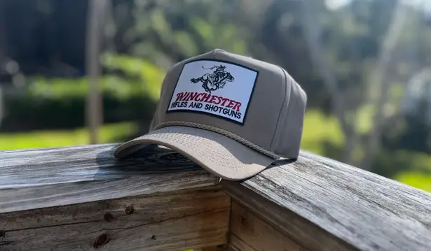 Handcrafted Winchester Trucker Hat Tan - Image 1