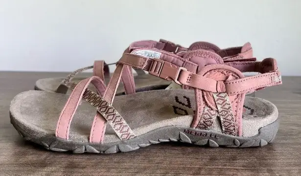 Merrell Terran Lattice II Burlwood Women's Sandal Size 10 #B1302