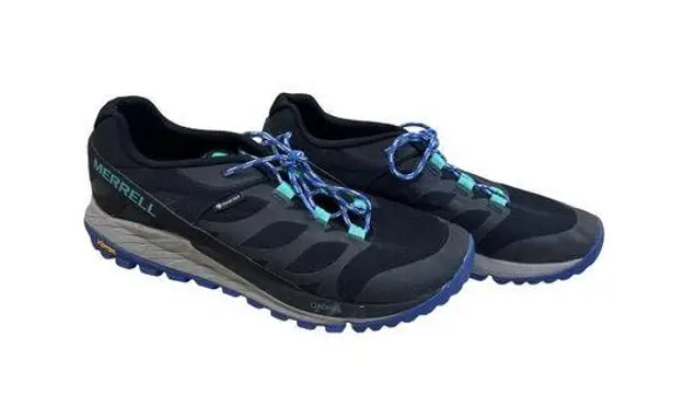 Merrell Antora Gore-Tex Womens Black Hiking Sneakers Shoes 11 SKU 7765