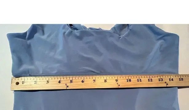 21 Saints Women Size XL Midnight Sky Blue Sleeveless with Keyhole Design Dress Size L