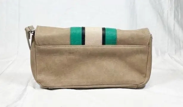 Miche Tan Faux Suede Casi Hip Bag Clutch Cross Body Bag