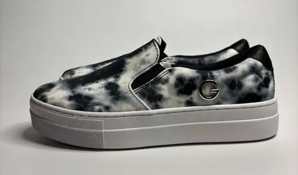 GBG Los Angeles Gollys2 Slip On Sneakers in Black/White Tie