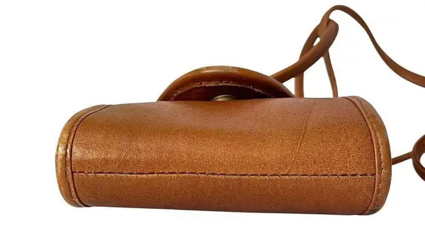 Hobo International RARE Vintage Tan Brown Leather Mini Pouch Crossbody Bag