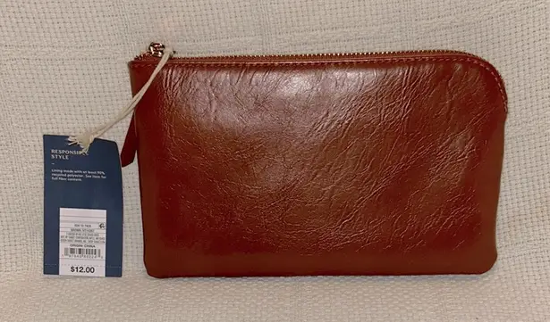 Universal Threads UNIVERSAL THREAD Brown Leather Pouch