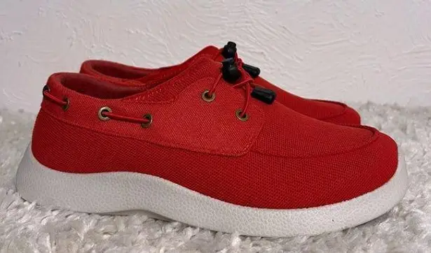 SoftScience Cruise Speedlace Red Shoes water & Slip Resistant Unisex W 10 M 8