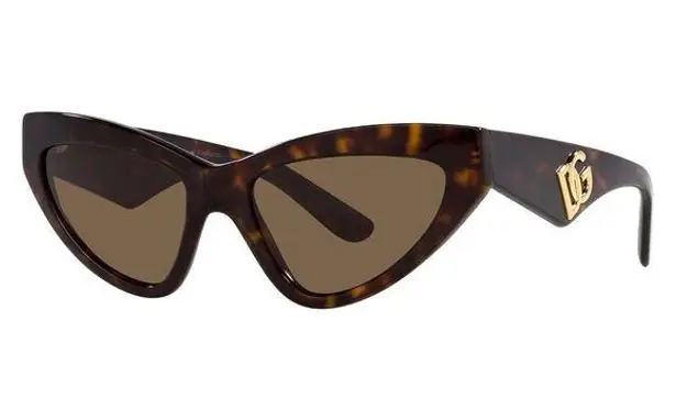 Dolce & Gabbana Sunglasses DG4439 502/73 Havana / Dark Brown