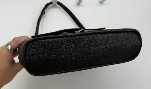 Vintage Unbranded Structured Purse Bag Evening Formal Black