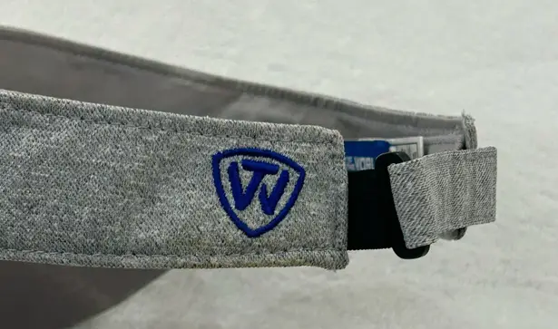 NCAA Coaches vs Cancer ACS x NABC Gray Top Of The World Headwear Visor Hat Cap OSFM