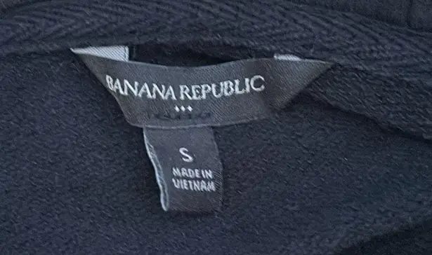 Banana Republic Black Pullover Hoodie Size Small