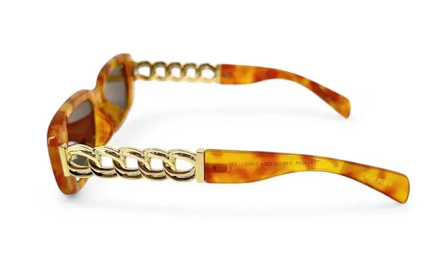 Steve Madden  Women Sunglasses Felicia Orange Tortoise Rectangular Frame NWT