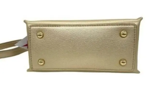 Mateo for INC International Concepts Womens Crossbody Diana Gold Bag NEW