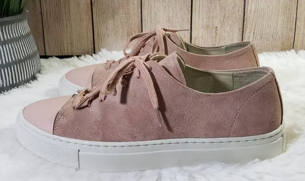 AXEL ARIGATO Women's Size 6.5 Pink Suede Designer, Casual, Lace