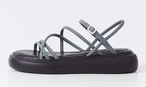 Vagabond Blenda Strappy Sandals Ash Blue