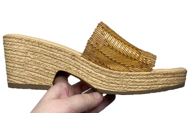 Cliffs White Mountain Women’s Size 10M Platform Sandal Boho Bohemian Retro