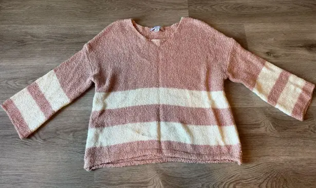 FAVLUX  Sweater Knit Cropped Pink - Image 1